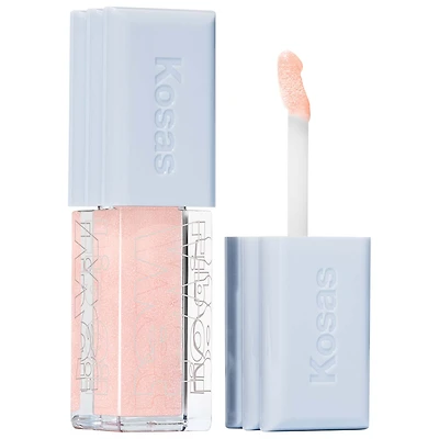 Brillant à lèvres et soin repulpant en huile avec peptides Wet Lip