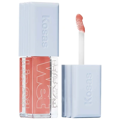 Brillant à lèvres et soin repulpant en huile avec peptides Wet Lip