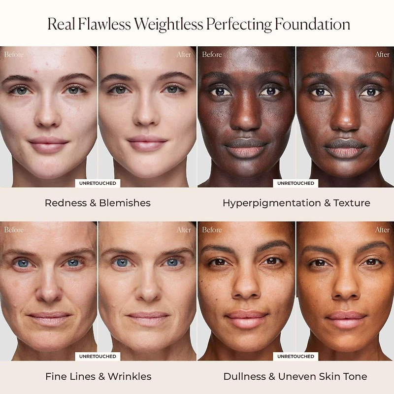 Fond de teint perfecteur léger Real Flawless