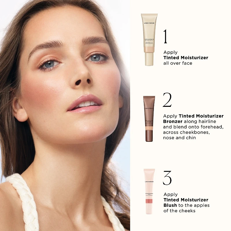 Crème teintée bronzante hydratante transparente