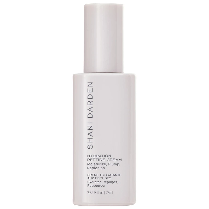 Crème hydratante aux peptides