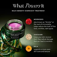 Overnight Soothing Treatment Moonseed Balm with 30 Ayurvedic Adaptogens