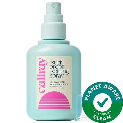 caliray Surfproof 24-hour Waterproof & Transferproof Setting Spray 3.4 oz / 100 mL