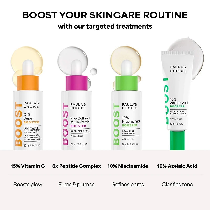 Pro Collagen Multi-Peptide Booster for Firmer, Smoother Skin