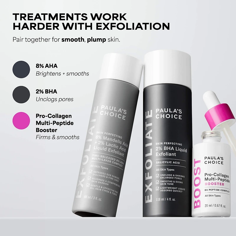 Pro Collagen Multi-Peptide Booster for Firmer, Smoother Skin