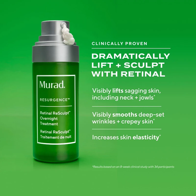 Sérum antiâge avancé de nuit Retinal ReSculpt pour rehausser			