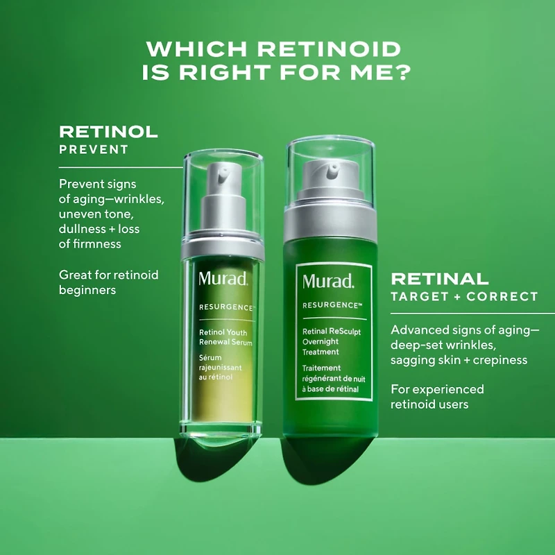 Sérum antiâge avancé de nuit Retinal ReSculpt pour rehausser			