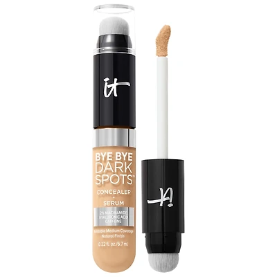 IT Cosmetics Bye Dark Spots Concealer + Serum with Niacinamide & Hyaluronic Acid 0.22 oz / 6.5 mL