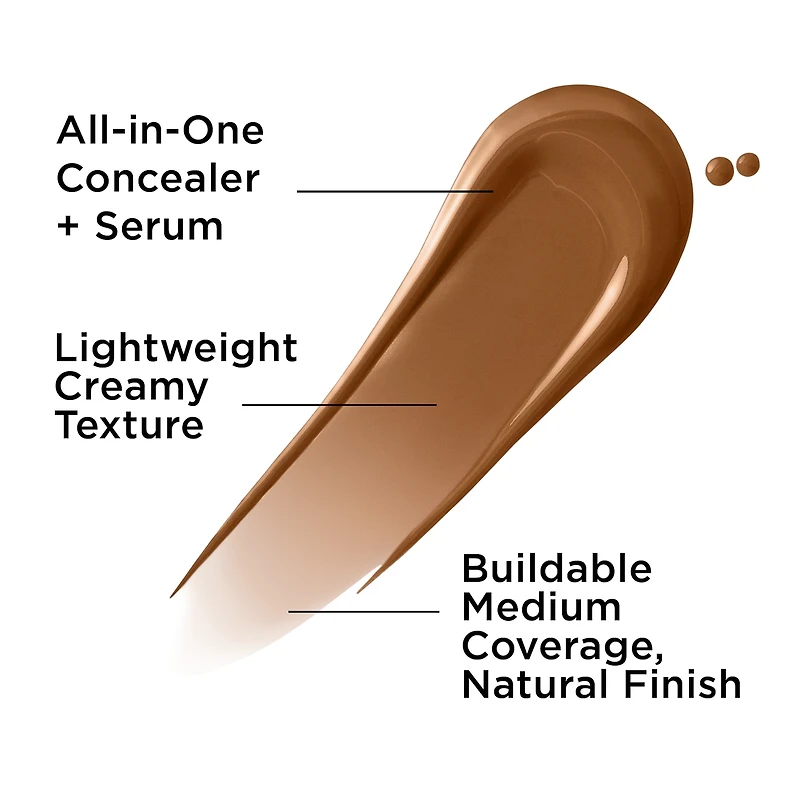 Anticernes et sérum Bye Bye Dark Spots avec niacinamide acide hyaluronique