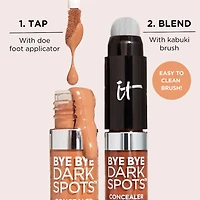 Anticernes et sérum Bye Bye Dark Spots avec niacinamide acide hyaluronique