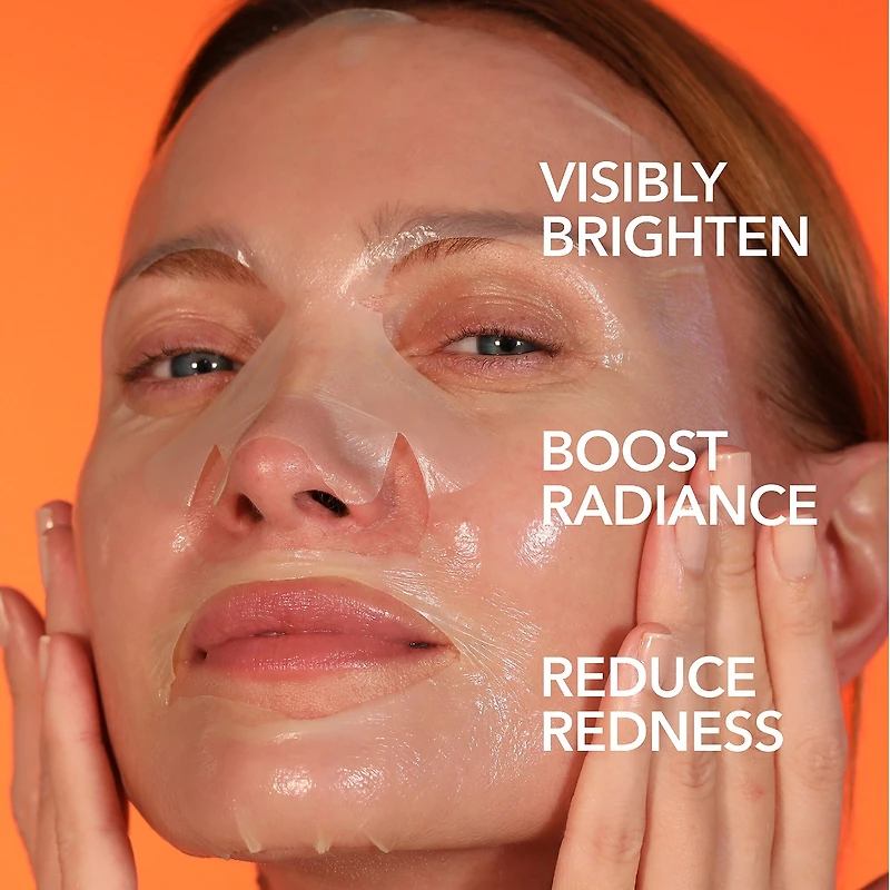 Masque éclat en biocellulose à la vitamine C lactique