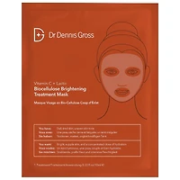Masque éclat en biocellulose à la vitamine C lactique