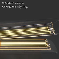 Smooth ID 1” Digital Ceramic Flat Iron with Smart Heat Setting Personalization