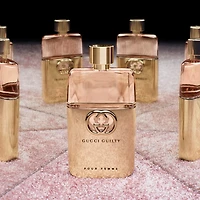 Eau de parfum Guilty pour femme avec mandarine, lilas et patchouli