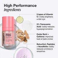 Bright & Tight Dark Circle Firming Eye Cream with Vitamin C & Peptides