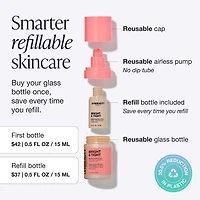 Crème contour des yeux raffermissante et anticernes Bright & Tight avec vitamine C et peptides