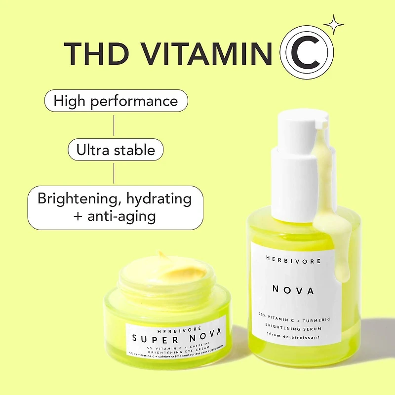 Super Nova 5% THD Vitamin C + Caffeine Brightening Eye Cream