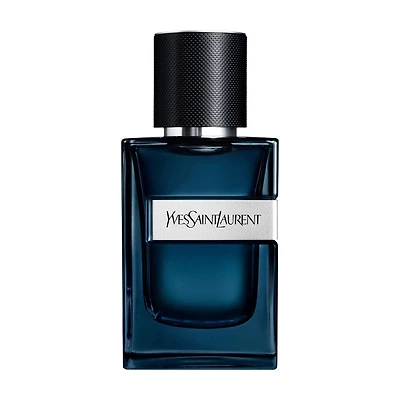 Eau de parfum Y Intense avec des notes baies genévrier épicées et lavande fraîche
