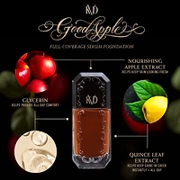 Fond de teint sérum à couvrance totale Good Apple non comédogène