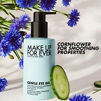 Gel démaquillant doux pour les yeux et lèvres hydrofuge