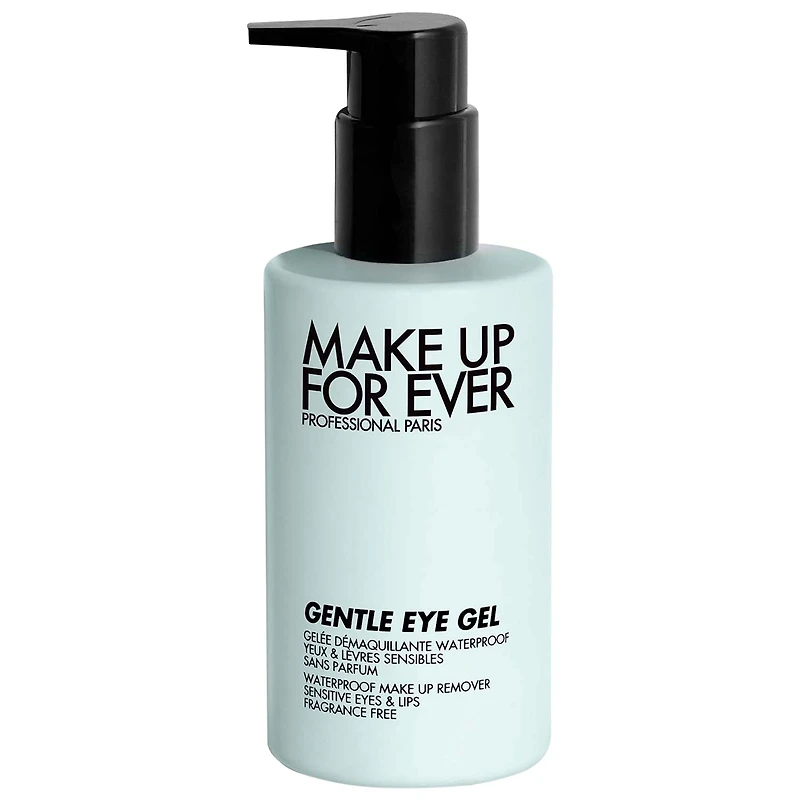 MAKE UP FOR EVER Gentle Eye Gel Waterproof Eye & Lip Makeup Remover 4.2 oz / 125 ml