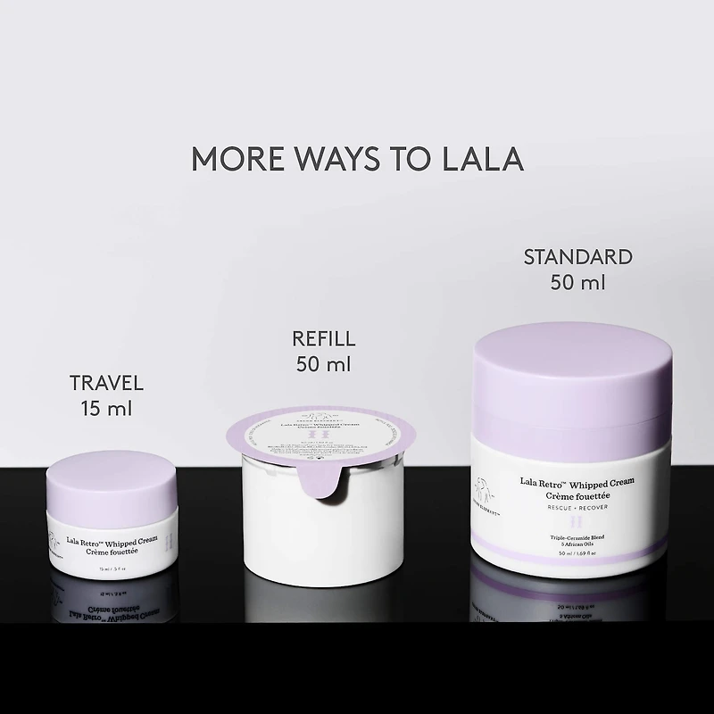 Lala Retro™ Nourishing Whipped Refillable Moisturizer