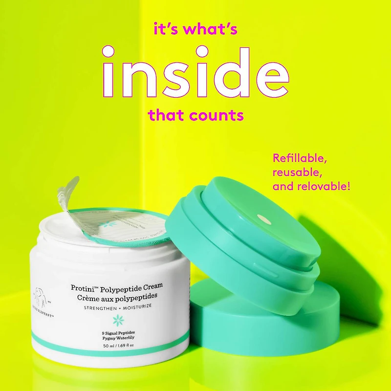 Hydratant raffermissant polypeptidique Protini™ rechargeable