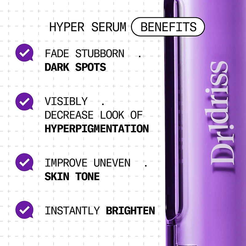 Major Fade Hyper Serum Dark Spot + Hyperpigmentation Treatment with Niacinamide and Glycerin