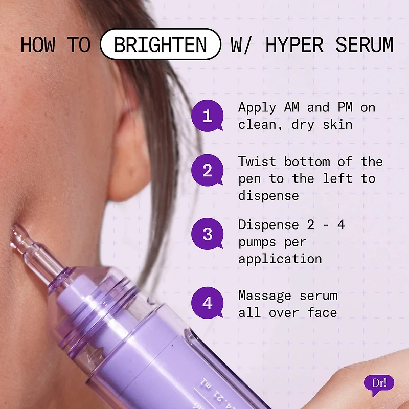Major Fade Hyper Serum Dark Spot + Hyperpigmentation Treatment with Niacinamide and Glycerin