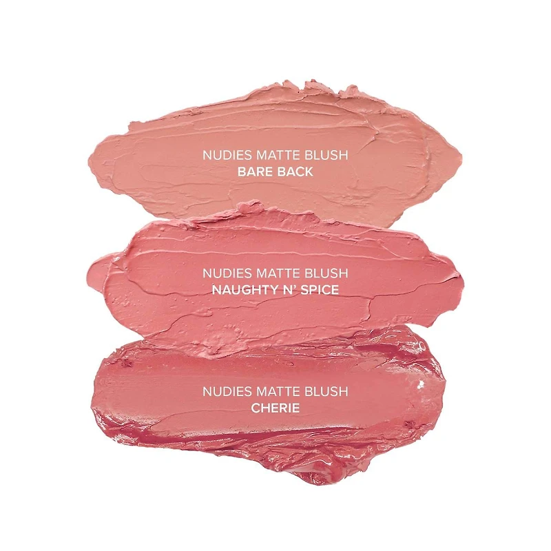 Ensemble de trois mini fards à joues Pink Nude