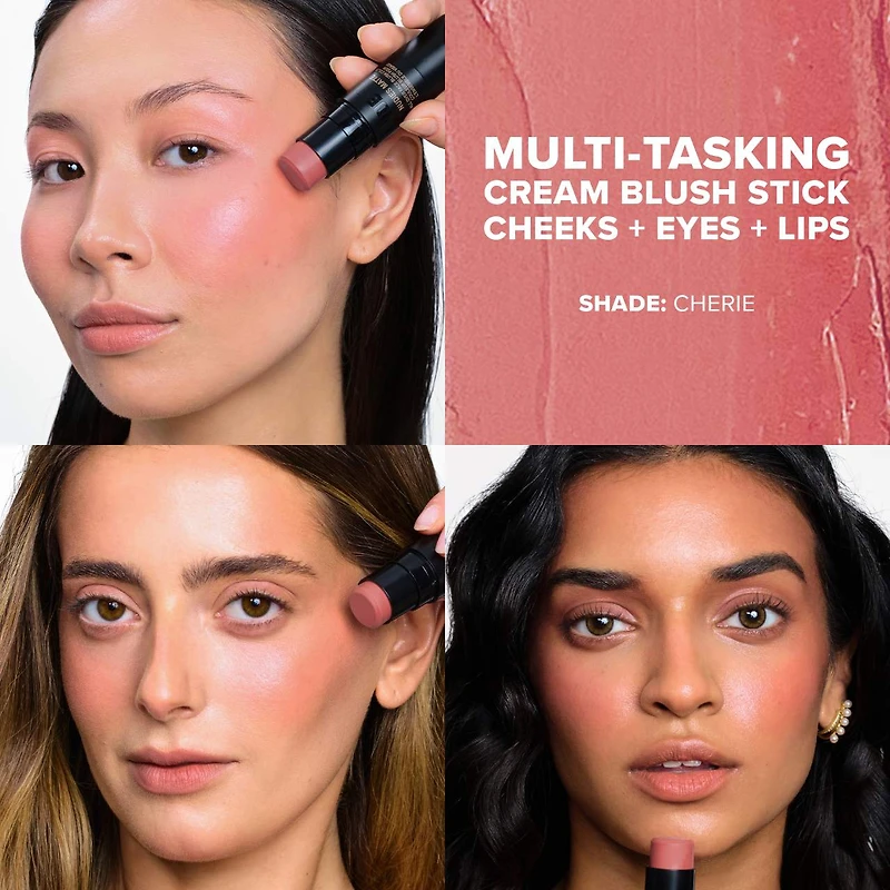 Ensemble de trois mini fards à joues Pink Nude