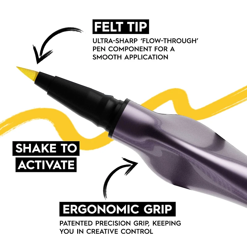 24/7 Ligneur liquide pour les yeux Inks Easy Ergonomics