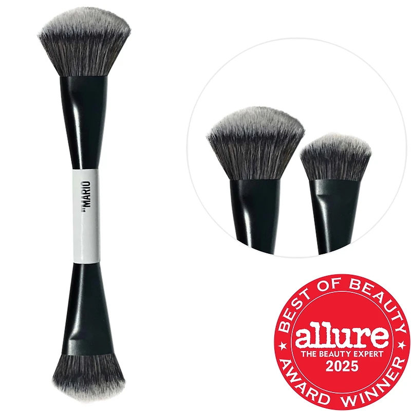 MAKEUP BY MARIO F4 Dual-Ended Foundation and Face Brush