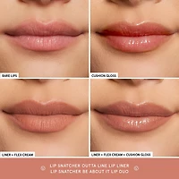 Duo de rouges à lèvres liquides et brillants hydratants Lip Snatcher
