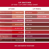 Duo de rouges à lèvres liquides et brillants hydratants Lip Snatcher