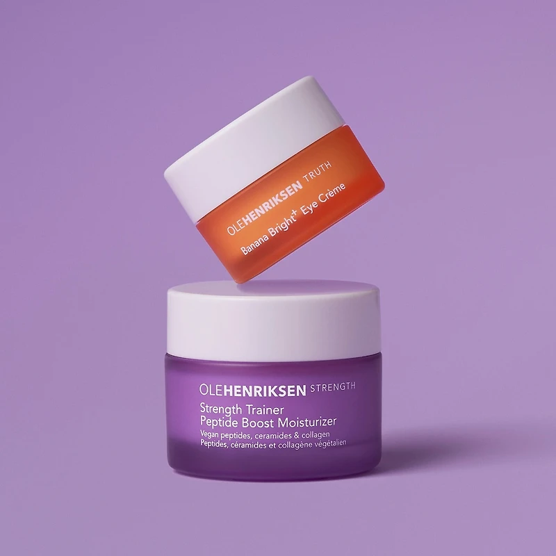 Miniduo d’hydratant et de crème contour des yeux Glow Strong