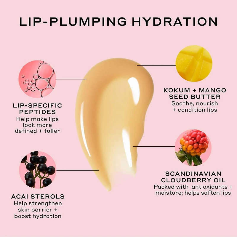 Soin hydratant pour les lèvres aux peptides Pout Preserve