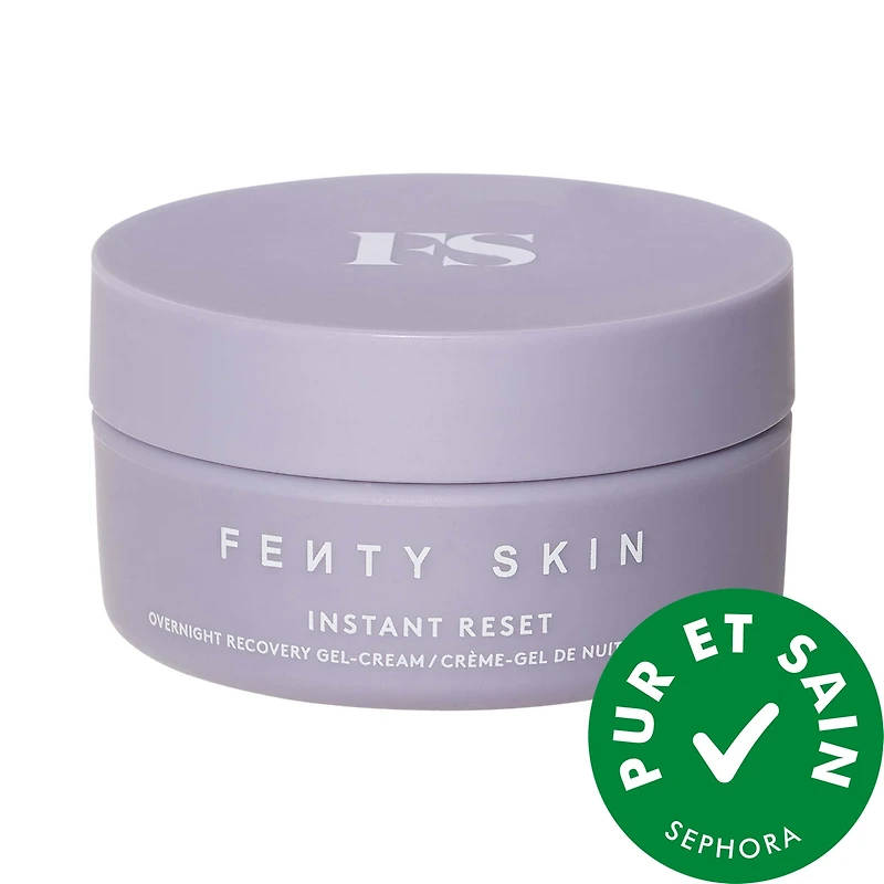 Recharge pour crème-gel de nuit réparatrice éclat Instant Reset avec niacinamide + huile melon Kalahari