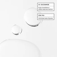 Sérum visage purifiant très pur avec niacinamide et zinc