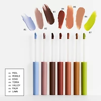 Teinte de fard à paupières mat transparent liquide poudre Skywash