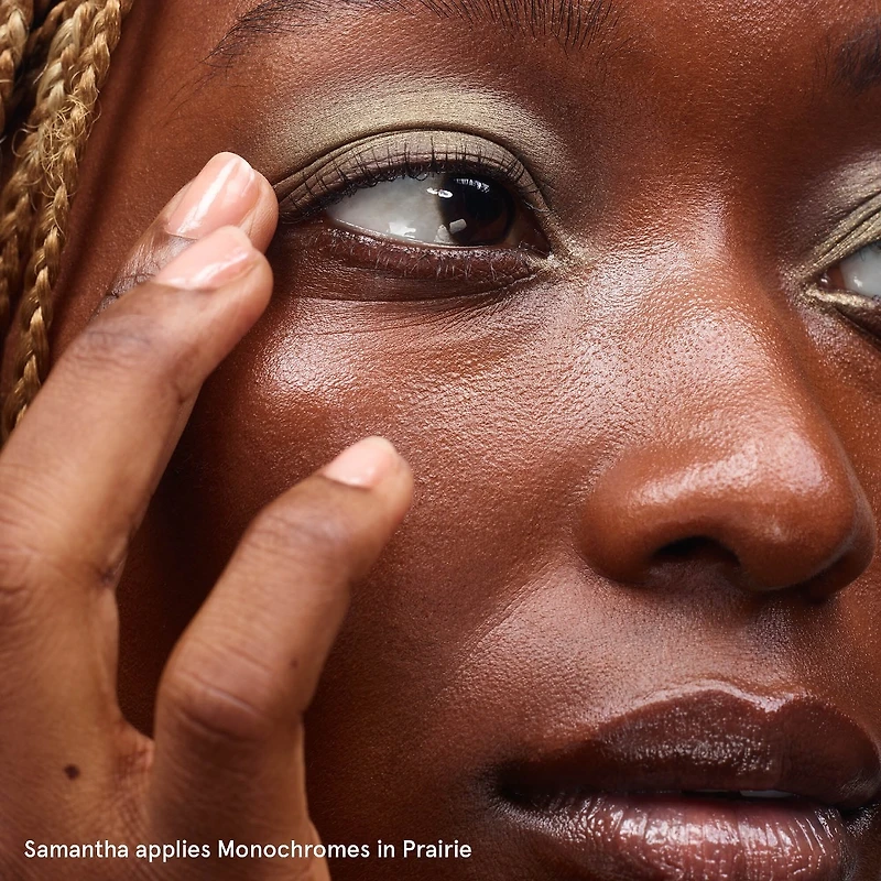 Palette de trois fards à paupières monochromes essentiels