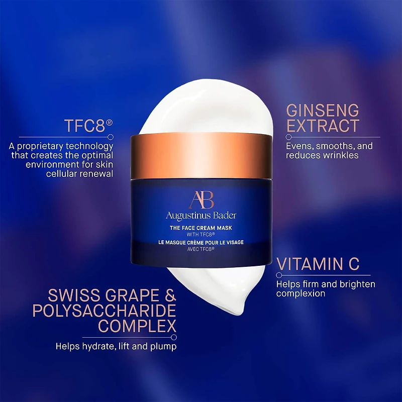 Le masque visage en crème