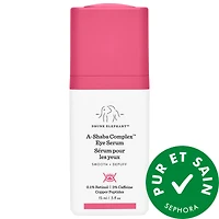 Sérum contour des yeux au rétinol A-Shaba Complex avec caféine et peptides de cuivre