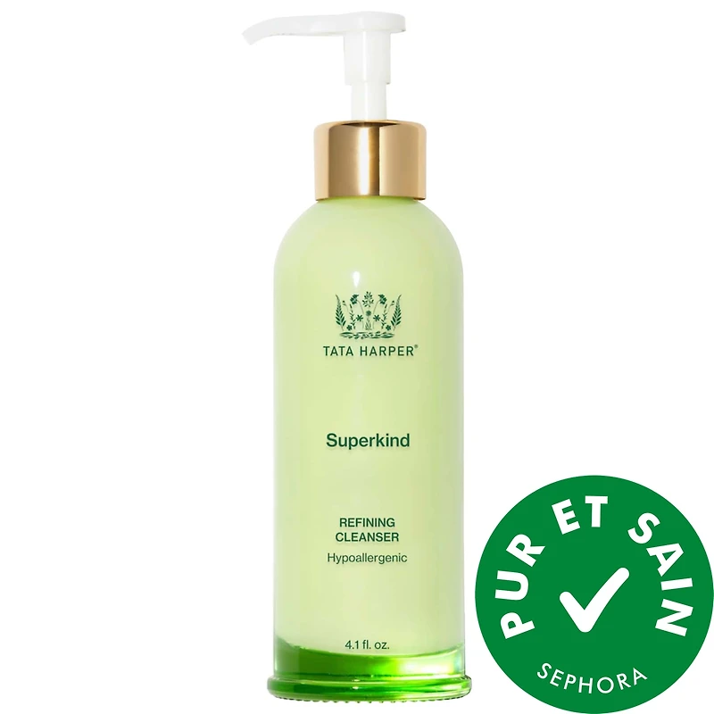 Nettoyant illuminant affinant Superkind pour le soutien de la barrière cutanée