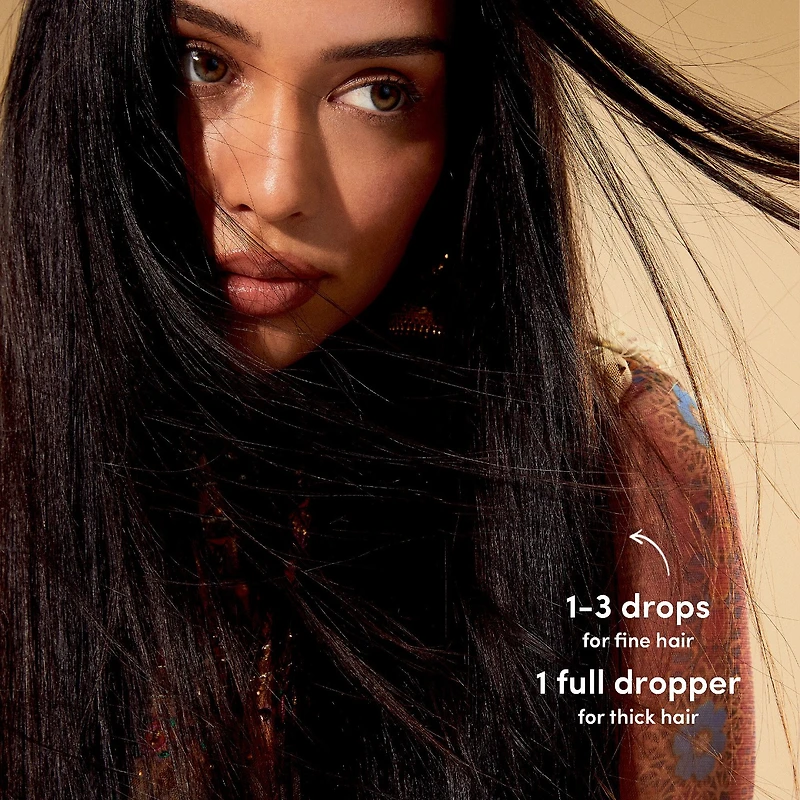 Huile pour cheveux lisses et brillants MahaMane™