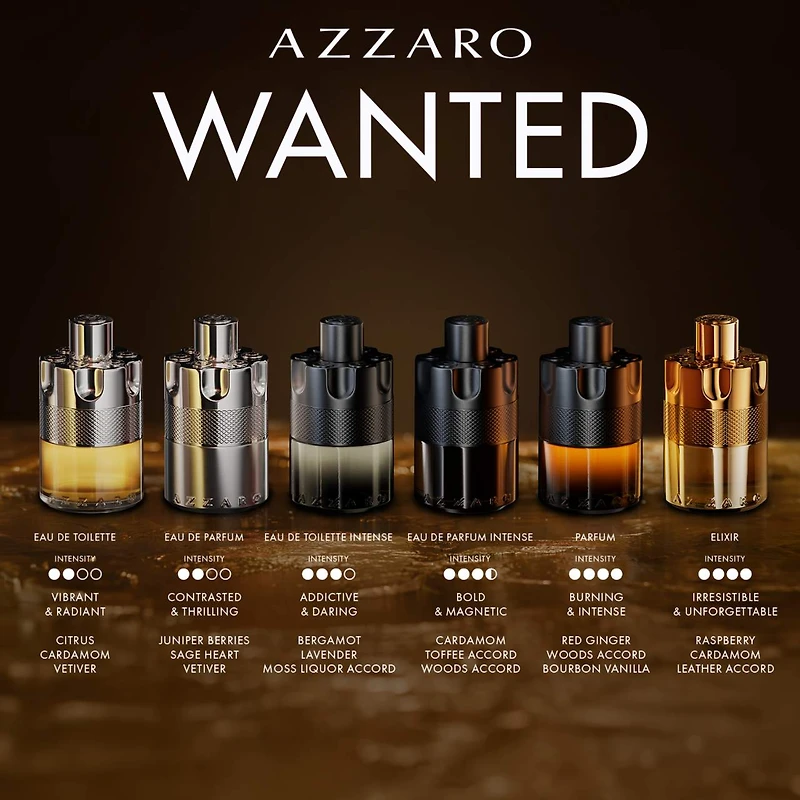 The Most Wanted Eau De Parfum Intense with Toffee Accord & Amber Wood