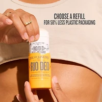 Rio Deo Aluminum-Free Refillable Deodorant Cheirosa '62