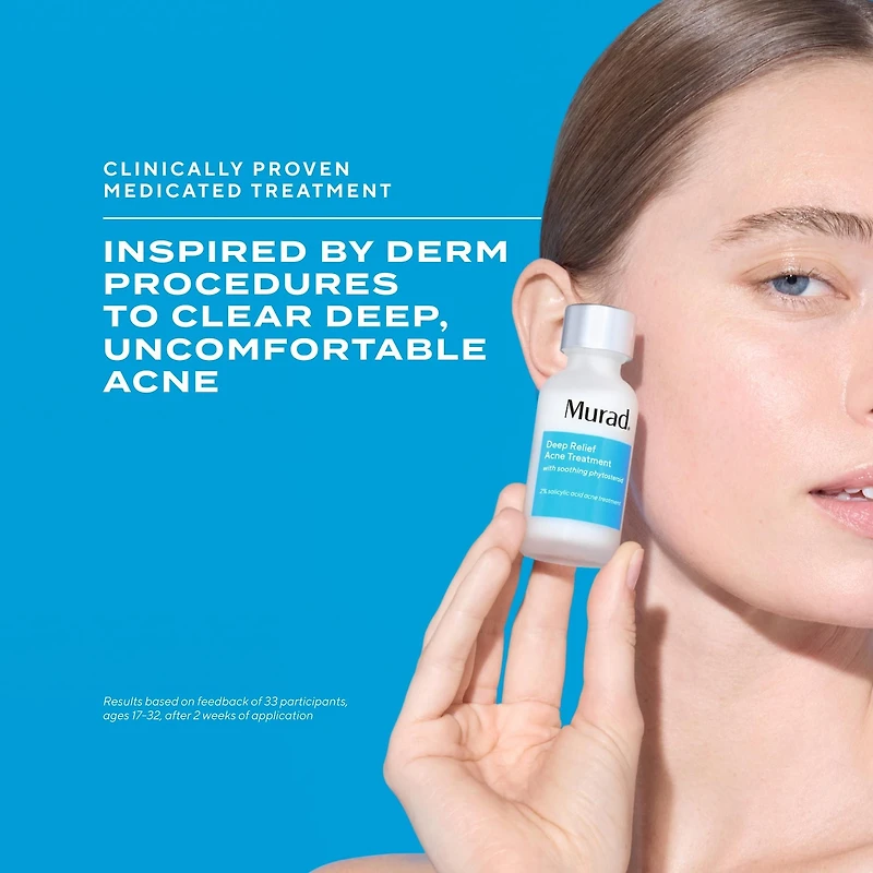 Soin anti-acné Deep relief avec acide salicylique