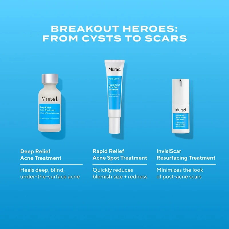 Soin anti-acné Deep relief avec acide salicylique