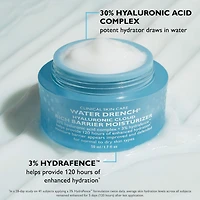Riche hydratant effet vapeur à l’acide hyaluronique Water Drench®